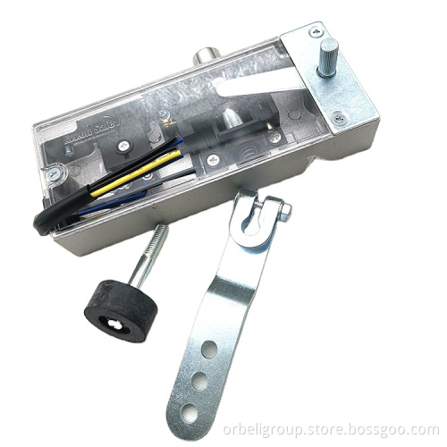 Elevator Swing Door Manual Lock Mechanism